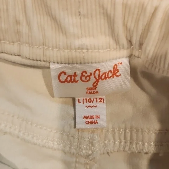 Cat & Jack SZ 10/12 Corduroy Skirt - Picture 7 of 9